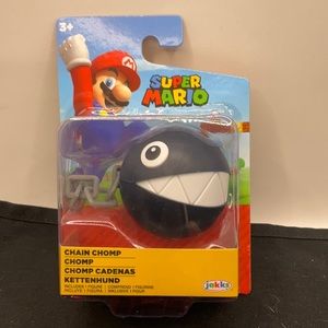 NEW Jakks Pacific World of Nintendo Super Mario 2.5" CHAIN CHOMP Mini-Figure